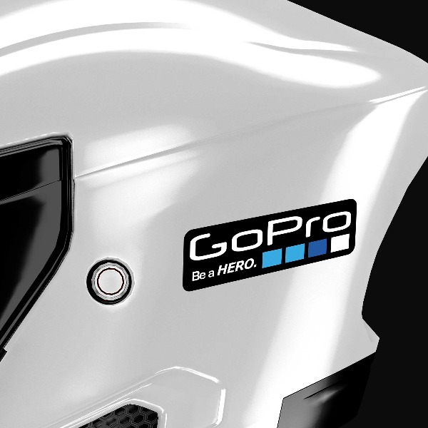 Adesivi per Auto e Moto: GoPro nero