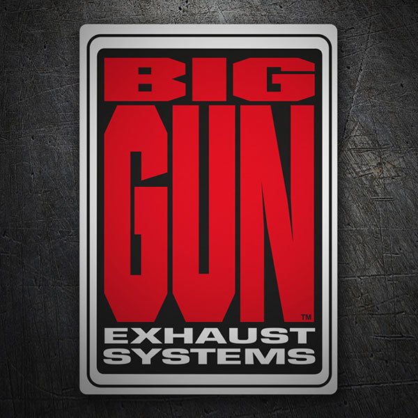 Adesivi per Auto e Moto: Big Gun Exhaust Systems