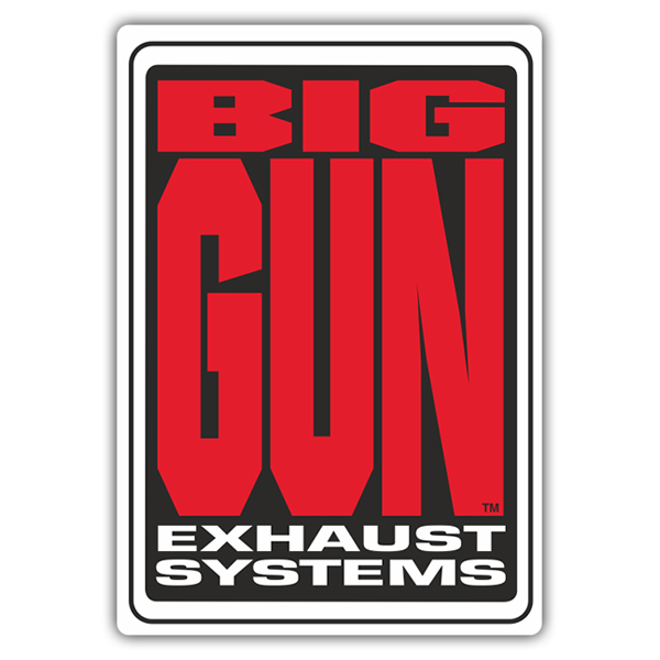 Adesivi per Auto e Moto: Big Gun Exhaust Systems