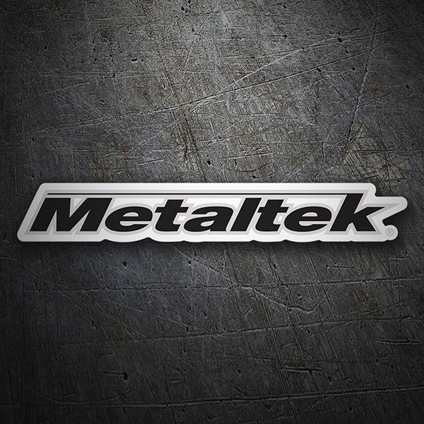 Adesivi per Auto e Moto: Metaltek Logo