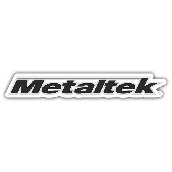 Adesivi per Auto e Moto: Metaltek Logo