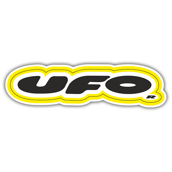 Adesivi per Auto e Moto: Logo UFO