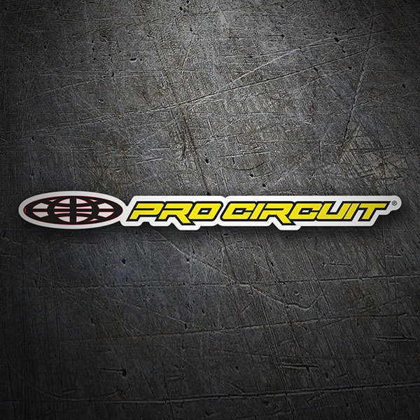 Adesivi per Auto e Moto: Logo Pro Circuit