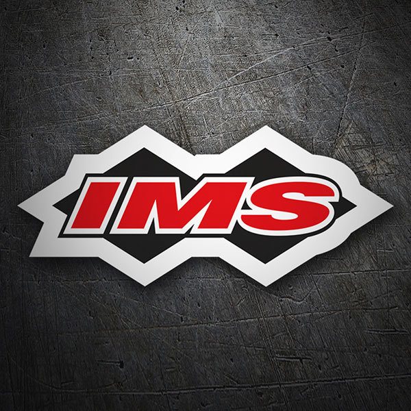 Adesivi per Auto e Moto: Logo IMS rosso