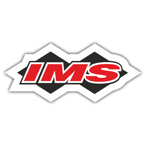 Adesivi per Auto e Moto: Logo IMS rosso