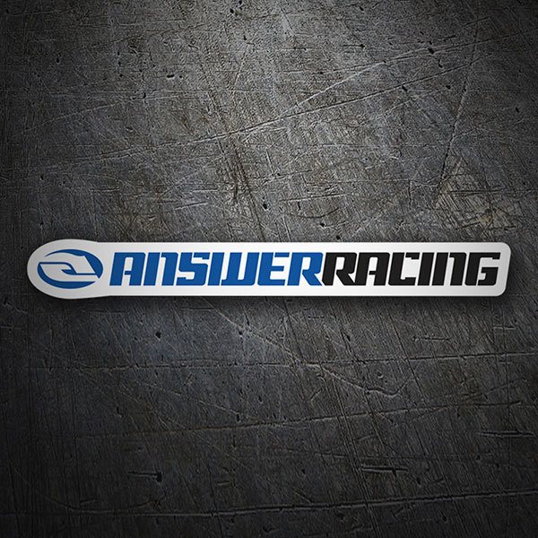 Adesivi per Auto e Moto: Answer Racing