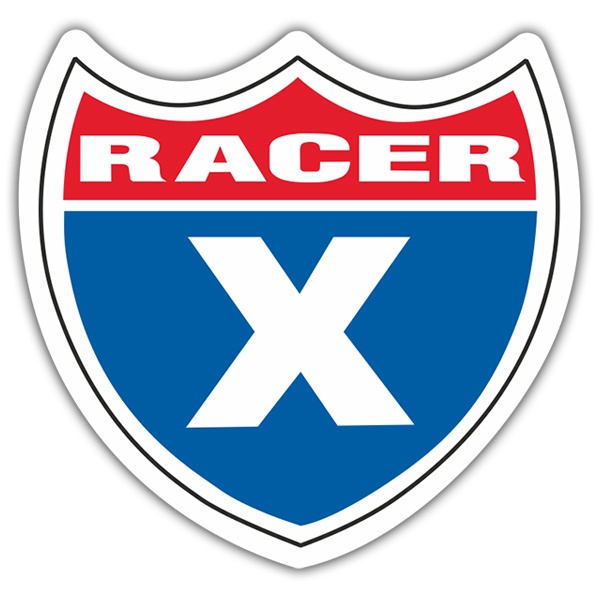 Adesivi per Auto e Moto: Racer X