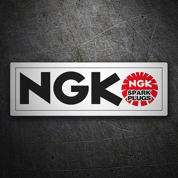 Adesivi per Auto e Moto: NGK Spark Logo