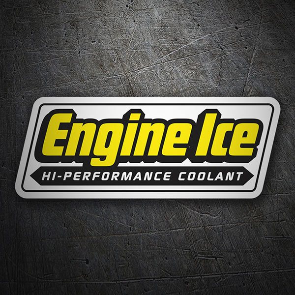 Adesivi per Auto e Moto: Engine Ice
