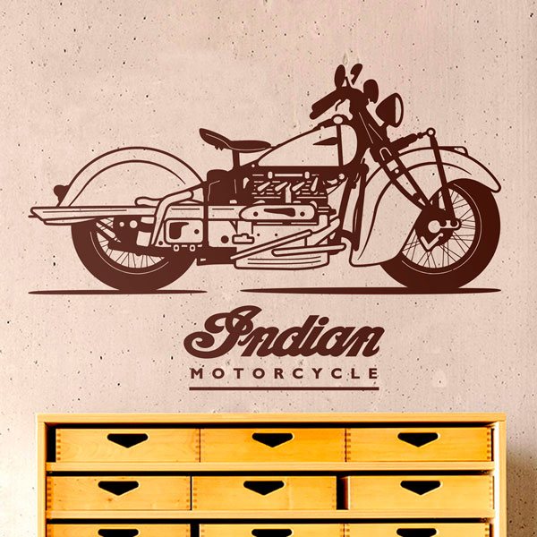 Adesivi Murali: Indian Motorcycle Scout Sixty