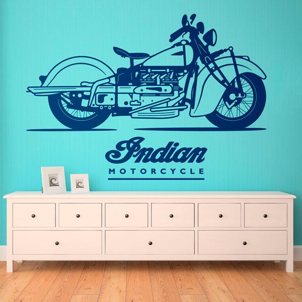 Adesivi Murali: Indian Motorcycle Scout Sixty