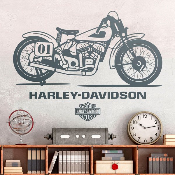Adesivi Murali: Harley Davidson WLDR-1941