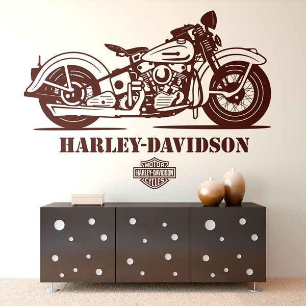 Adesivi Murali: Harley Davidson Big Twins