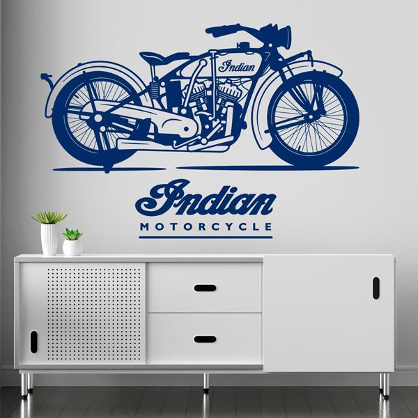 Adesivi Murali: Indian Motorcycle Chief 0