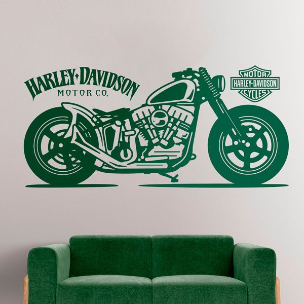 Adesivi Murali: Harley Davidson Motor CO 0