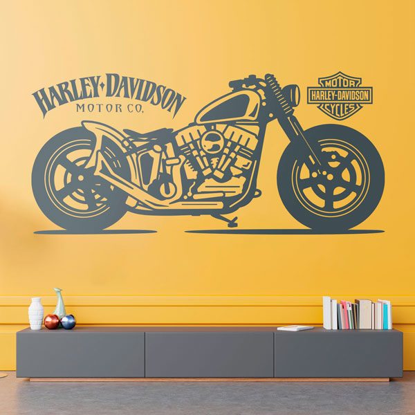 Adesivi Murali: Harley Davidson Motor CO