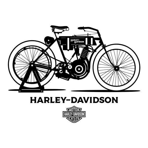 Adesivi Murali: Harley Davidson Model 1