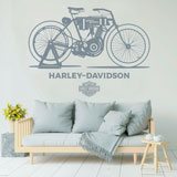 Adesivi Murali: Harley Davidson Model 1 2
