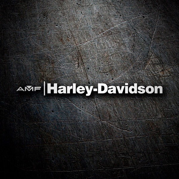 Adesivi per Auto e Moto: Harley Davidson AMF