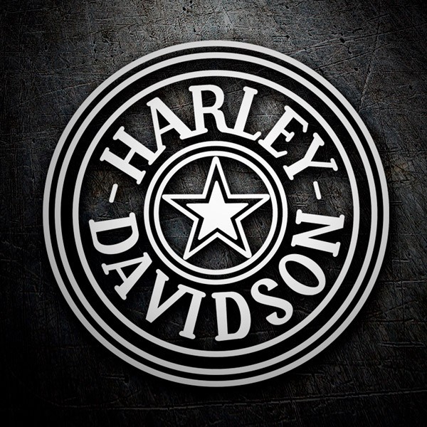 Adesivi per Auto e Moto: Harley Davidson, Isologo