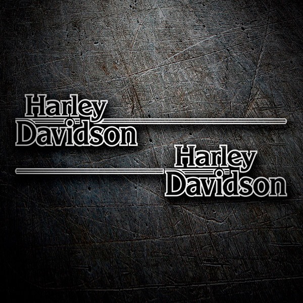 Adesivi per Auto e Moto: Linee Harley Davidson