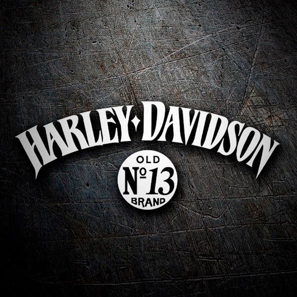 Adesivi per Auto e Moto: Harley Davidson Nº 13