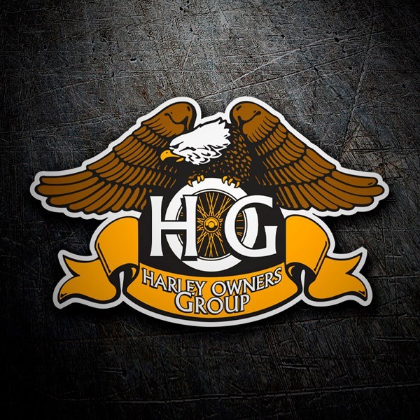 Adesivi per Auto e Moto: Harley Owners Group
