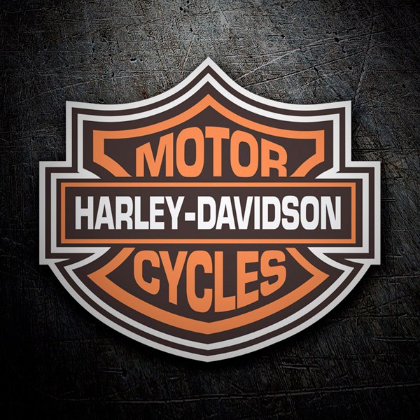 Adesivi per Auto e Moto: Scudo Harley Davidson