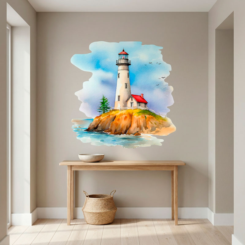 Faro ad acquerello 4