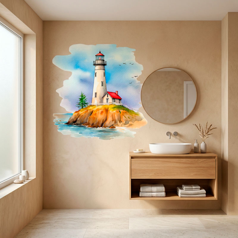 Faro ad acquerello 5