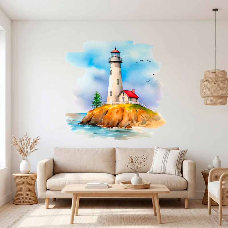 Faro ad acquerello 6