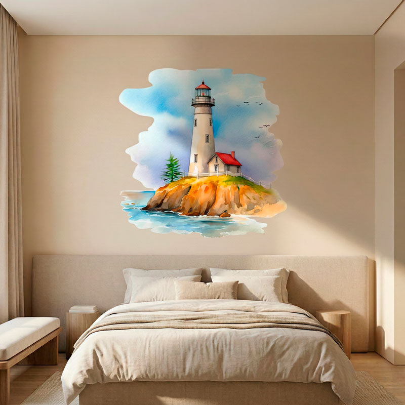 Faro ad acquerello 8