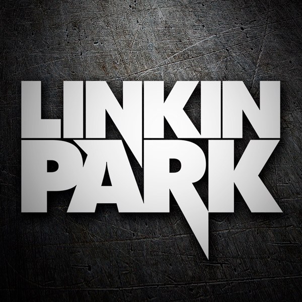 Adesivi per Auto e Moto: Logo Linkin Park in Tipografia Stilizzata