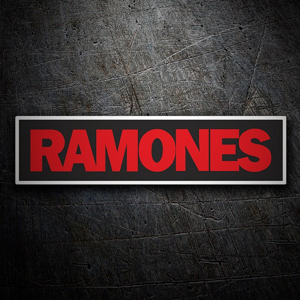 Adesivi per Auto e Moto: Ramones Red