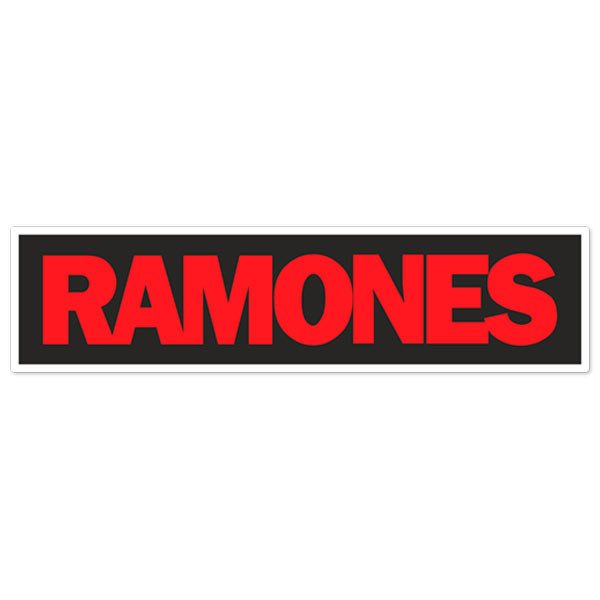Adesivi per Auto e Moto: Ramones Rosso
