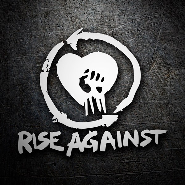 Adesivi per Auto e Moto: Rise Against 0