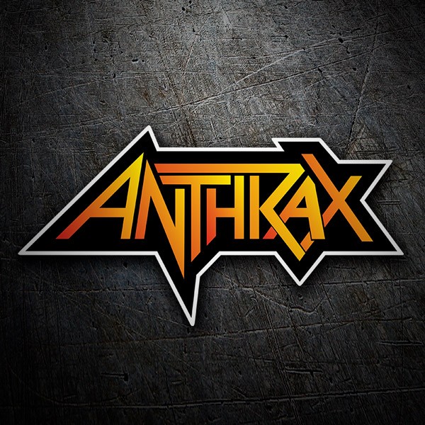 Adesivi per Auto e Moto: Anthrax in black