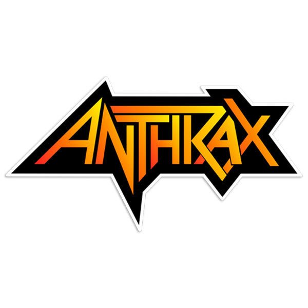 Adesivi per Auto e Moto: Anthrax in black
