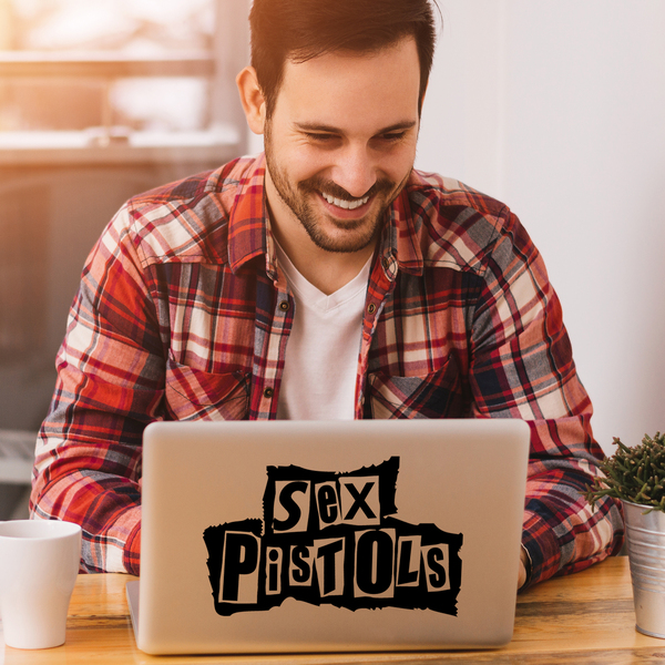 Adesivi per Auto e Moto: Sex Pistols in Stile Collage