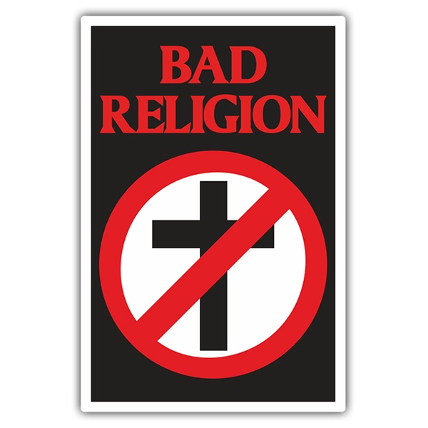 Adesivi per Auto e Moto: Bad Religion