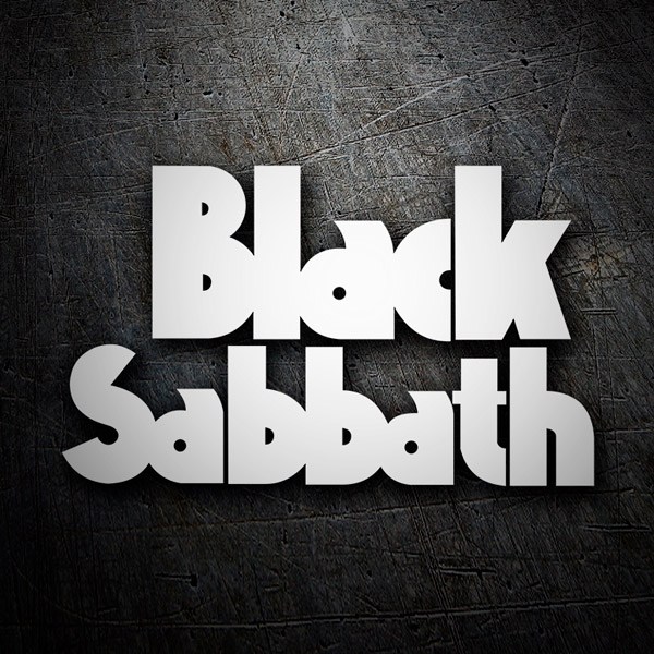 Adesivi per Auto e Moto: Black Sabbath Classic 0