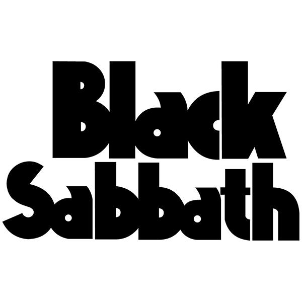 Adesivi per Auto e Moto: Black Sabbath Classic