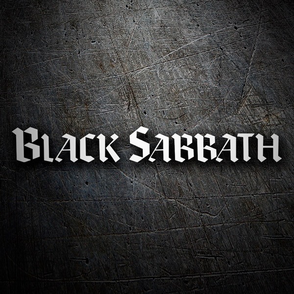 Adesivi per Auto e Moto: Black Sabbath