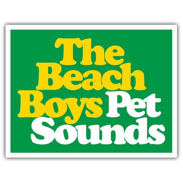 Adesivi per Auto e Moto: The Beach Boys Pet Sounds