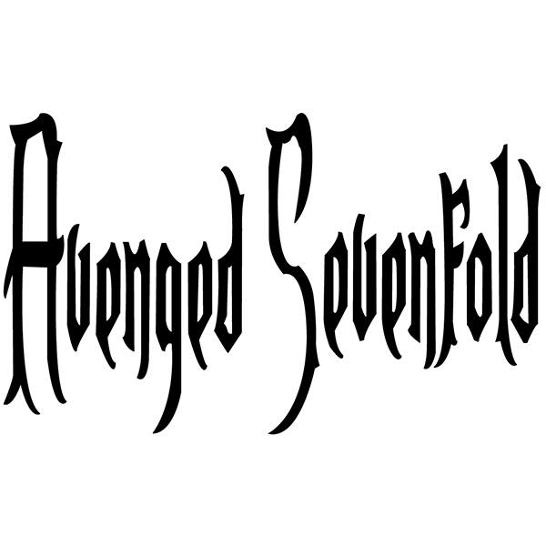 Adesivi per Auto e Moto: Avenged Sevenfold Classic