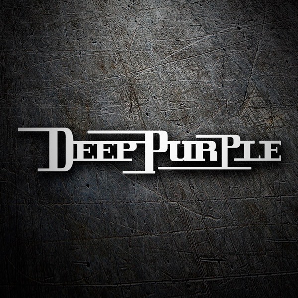 Adesivi per Auto e Moto: Deep Purple Retro