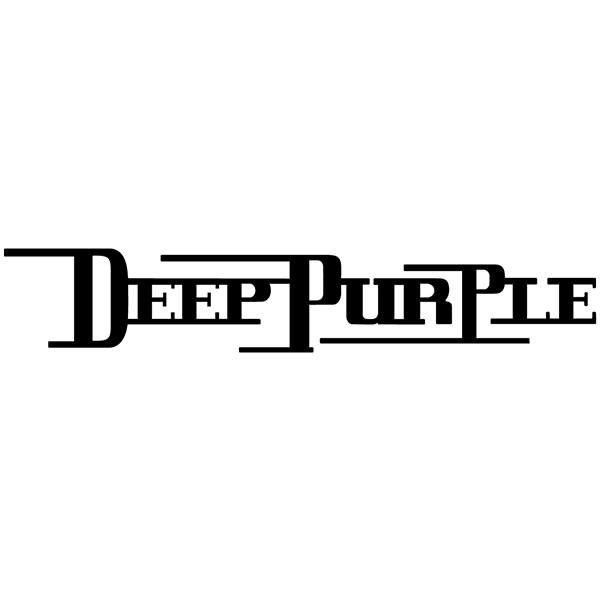 Adesivi per Auto e Moto: Deep Purple Retro