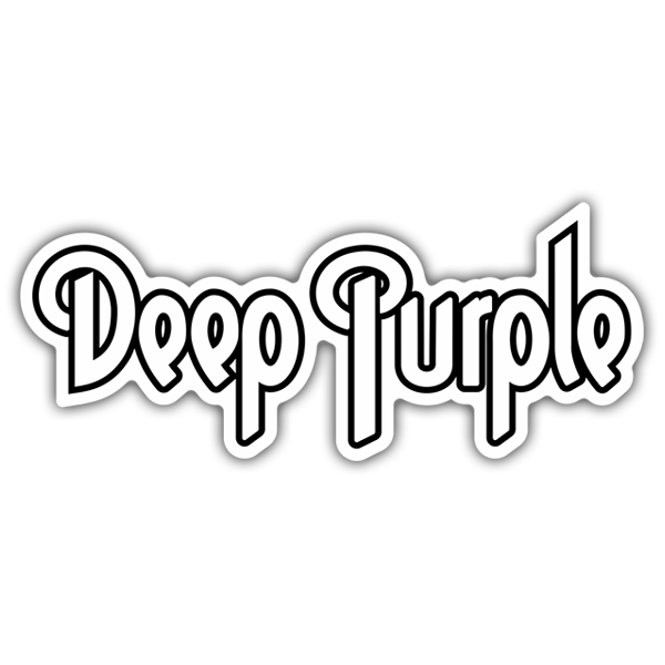 Adesivi per Auto e Moto: Deep Purple Classic 0