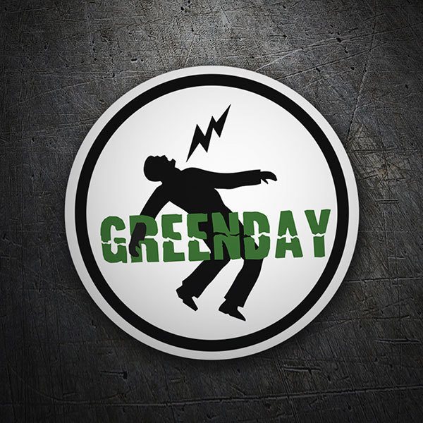 Adesivi per Auto e Moto: Green Day Danger