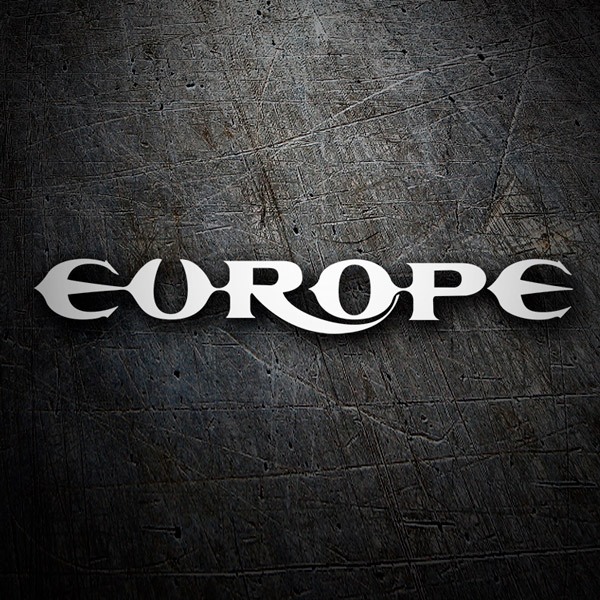 Adesivi per Auto e Moto: Europe Band